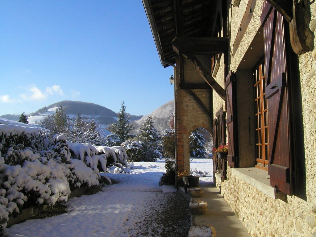Gites De La Croisee Des Chemins - Piscine Chauffee - Spa, Hammam Et Sauna Izeaux Zewnętrze zdjęcie